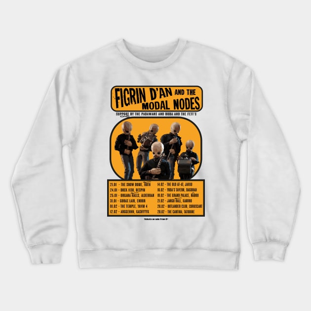 Cantina Band Crewneck Sweatshirt by JurassicArt